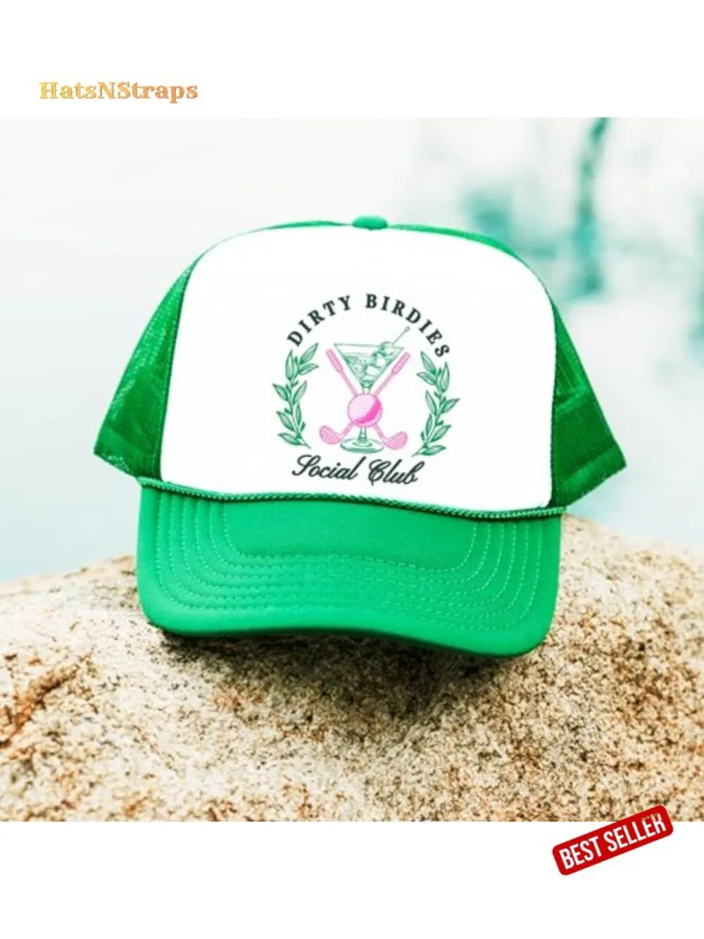 Golf Funny Saying Trucker Hat - Adjustable Snapback, Premium Polyester